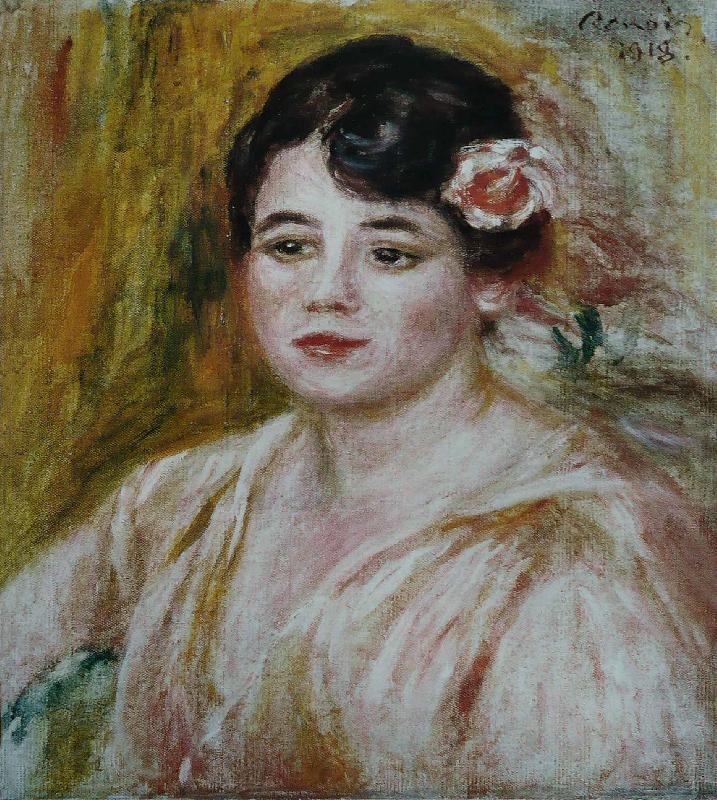 Pierre Auguste Renoir Portrait of Adele Besson Germany oil painting art